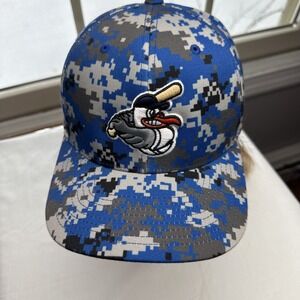 Baltimore Orioles Digital Camouflage Hat With Swinging Mascot L/XL FITTED